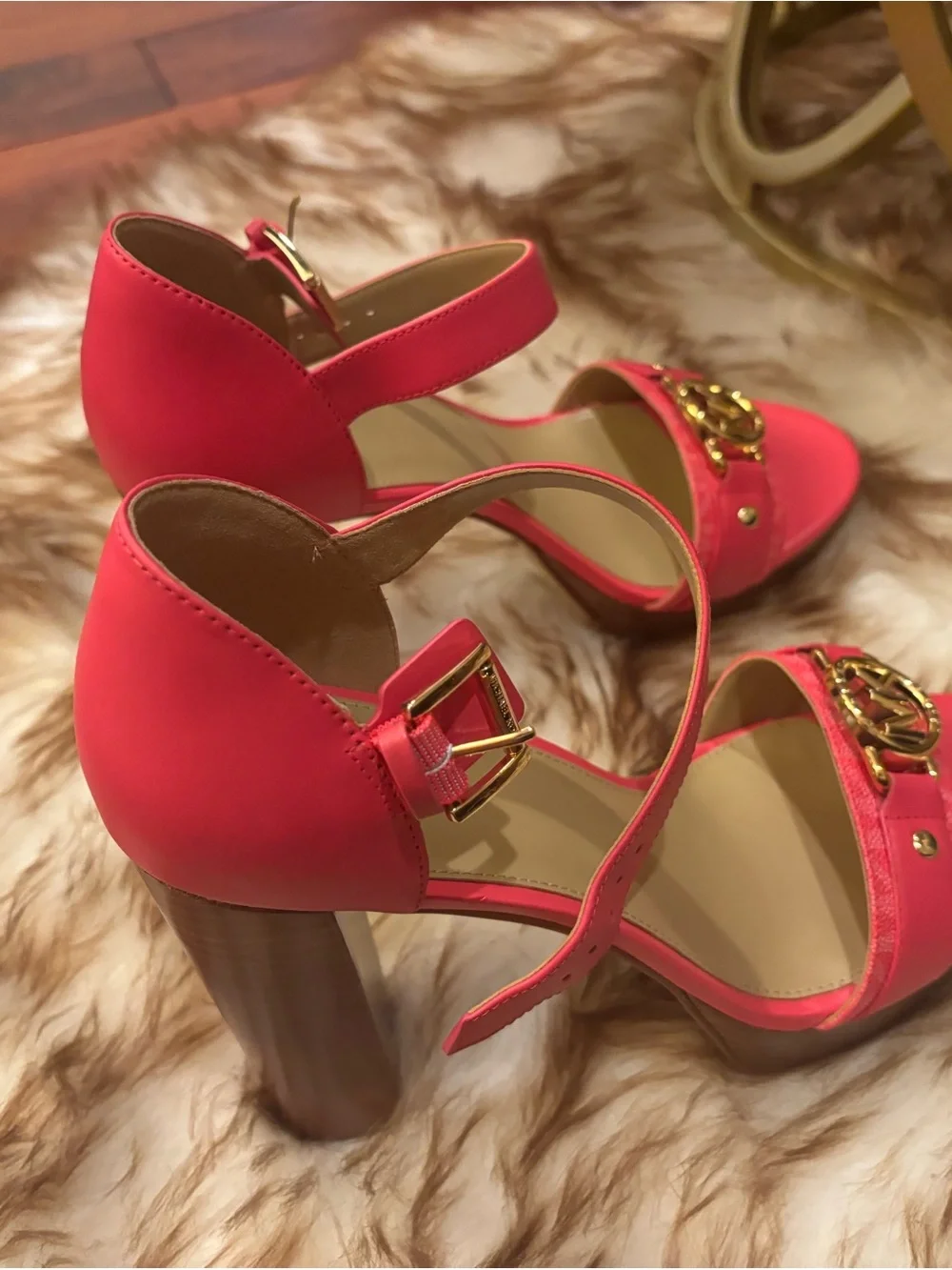 Michael Kors bold coral